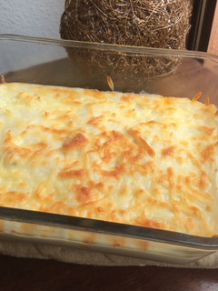 Una foto de Lasaña de atún con tomate 🍅🐟🧀