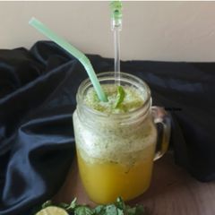 A picture of Limonana (Middle Eastern Frozen Mint Lemonade).