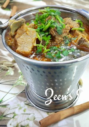 A picture of Balti Gosht.
