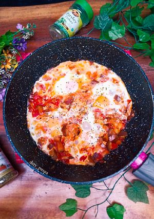 Foto resep Cheesy Shakshuka