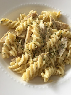 Foto resep Creamy chicken pasta