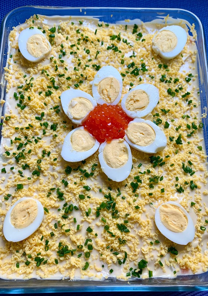 Una foto de Ensaladilla con mahonesa sabor marisco