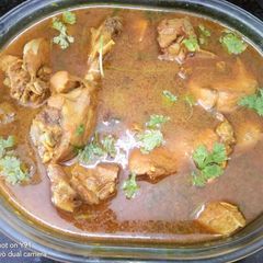 A picture of Quick Pressure Cooker Chicken Curry.