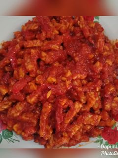 Foto resep Orek tempe pedas manis