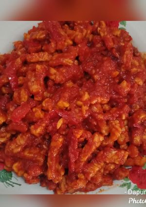 Foto resep Orek tempe pedas manis