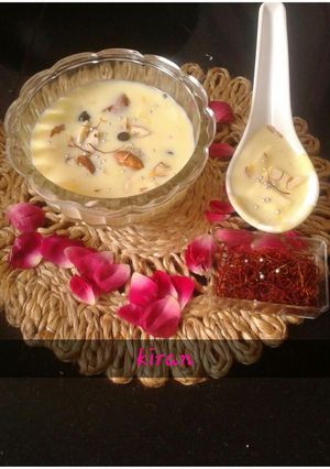 A picture of Paneer ki kheer.