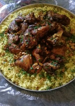 صورة لوصفة دجاج مدخن ع طريقتي