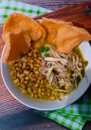 Foto resep Bubur Ayam Kuah Kuning