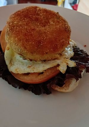 Una foto de Hamburguesas de Papas 🥔