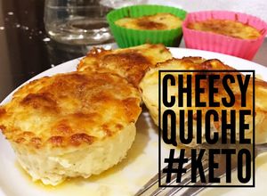 Foto resep Cheesy Quiche #keto