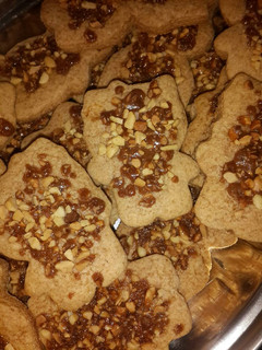 Una foto de Galletitas integrales de dulce de leche con crocante