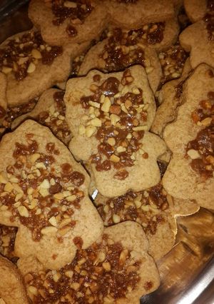 Una foto de Galletitas integrales de dulce de leche con crocante