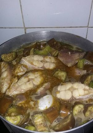 Hình của món Mắm kho.