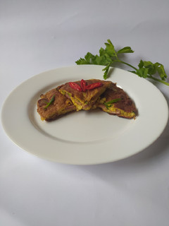 Foto resep Telur Dadar Sosis