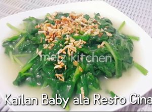 Foto resep Kailan Baby ala Resto Cina