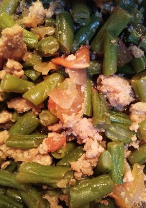 Foto resep Tumis buncis ayam
