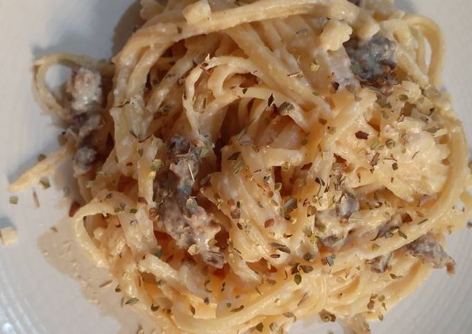 Fetucini carbonara