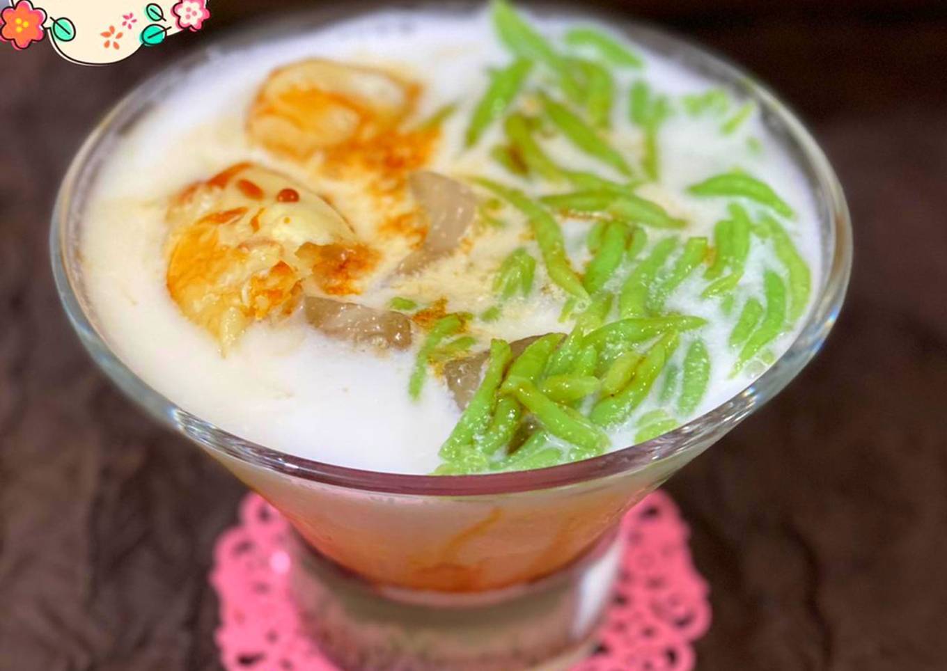 Cendol durian gula merah ala Mama Asi / yLoVeA