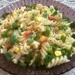 A picture of Fusili Pasta Salad.