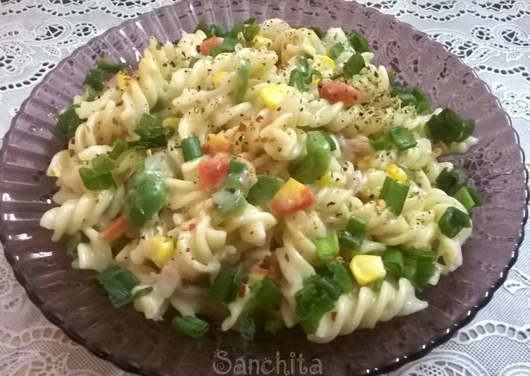 Steps to Make Quick Fusili Pasta Salad