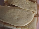 Low-carb egg cake with tahini halva
