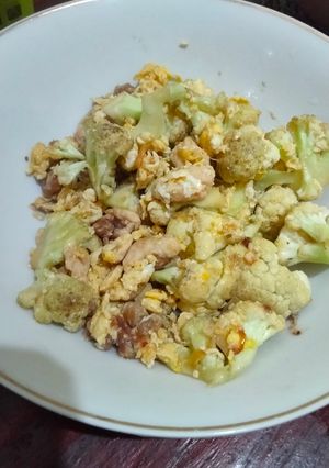 Foto resep Tumis kembang kol telur
