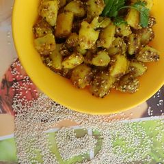A picture of Sesame potato fry.