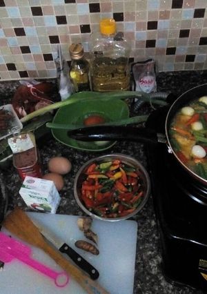 Foto resep sayur tahu telor puyuh