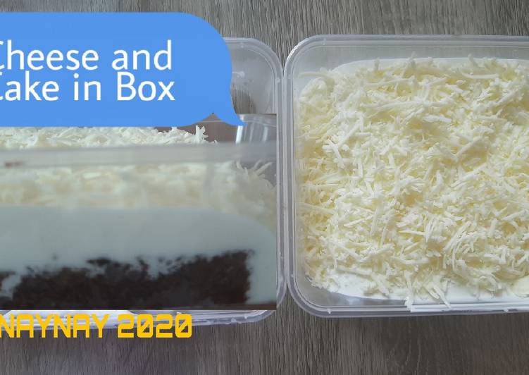 Cheese and Cake in Box (Dessert Box)