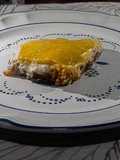 Moussaka griega inspirada en carne a la boloñesa