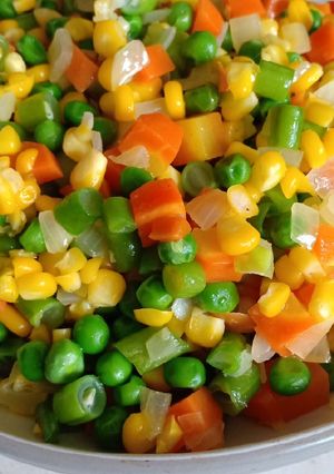 Foto resep Butter sauteed vegetables