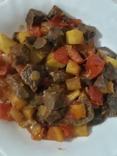 عکسی از دستور خوراک جگر سفید