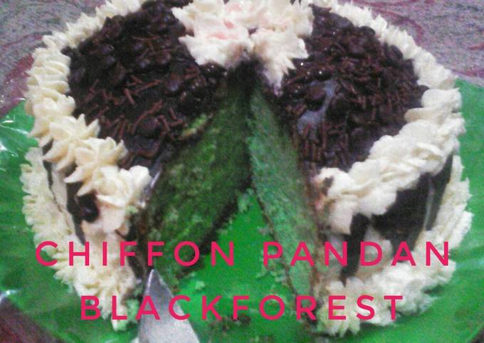 Chiffon Pandan Blackforest