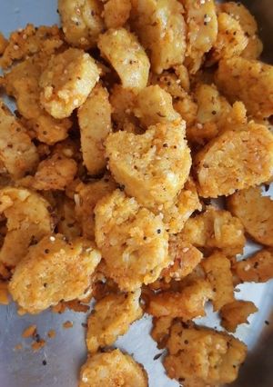 A picture of Steamed Rice muthiya.