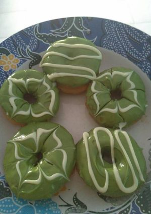 Foto resep Donat Mini Greentea (Empuk lho 😋)