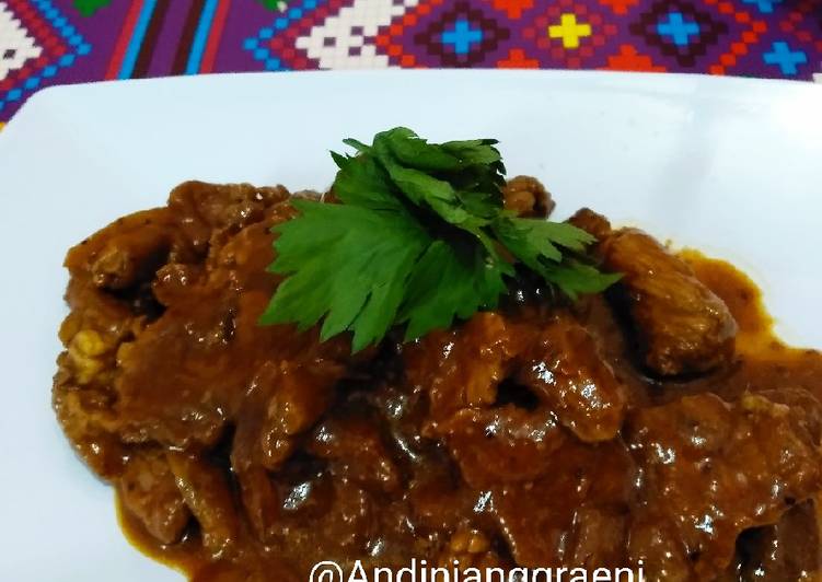 Resep Daging sapi blackpaper tips Anti Gagal