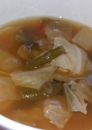 Foto resep Sayur asem aja