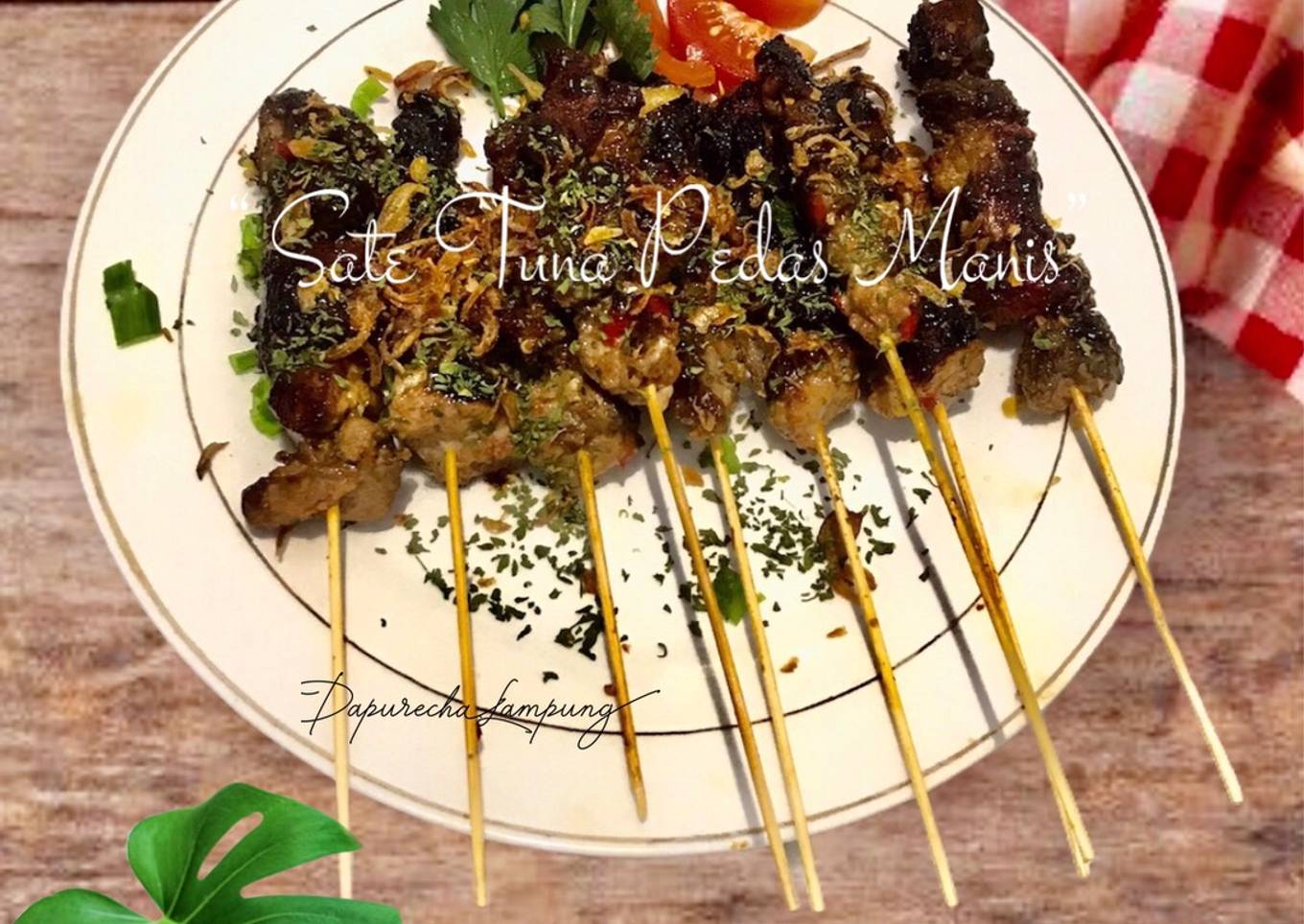 Sate Tuna Pedas Manis