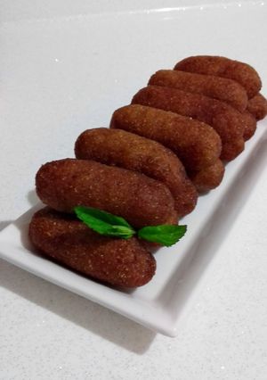 صورة لوصفة كبة دراويش مقلية