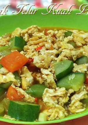 Foto resep Orak-arik Telur Kuah Pedas