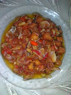 Foto resep Asam Manis Ikan Asin Telang