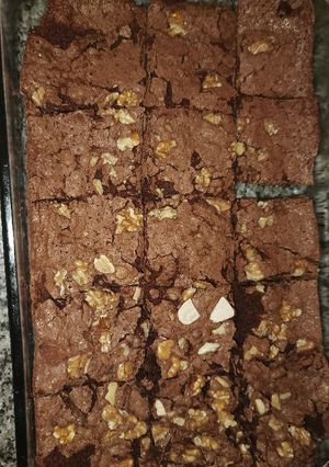 Una foto de Brownie con Toddy