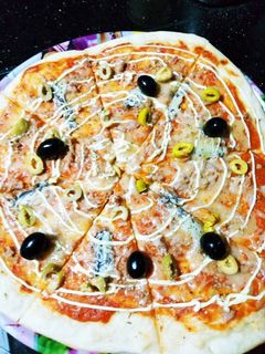 صورة لوصفة بيتزا دوبل صوص 🍕🍕