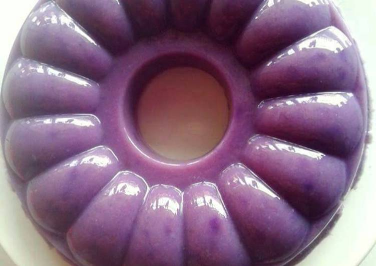 Puding Ubi Ungu