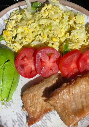 Una foto de Mi plato alto en proteína