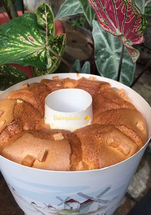 Foto resep CHEESE CHIFFON CAKE/ BOLU SIFON KEJU🧀