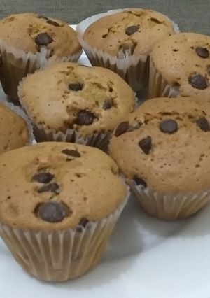 Foto resep Muffin mocca chocochips & raisin