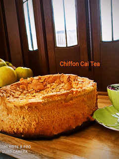 Foto resep Chiffon Cai Tea Cake ala Mbak Carolina