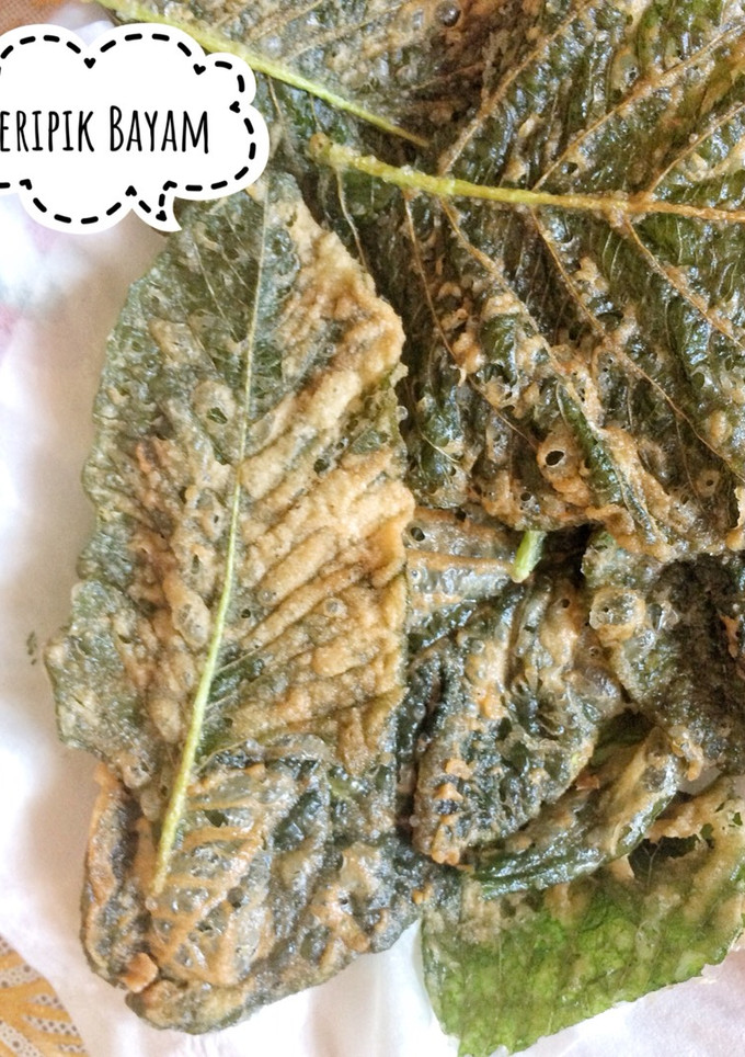 Foto resep Keripik Bayam