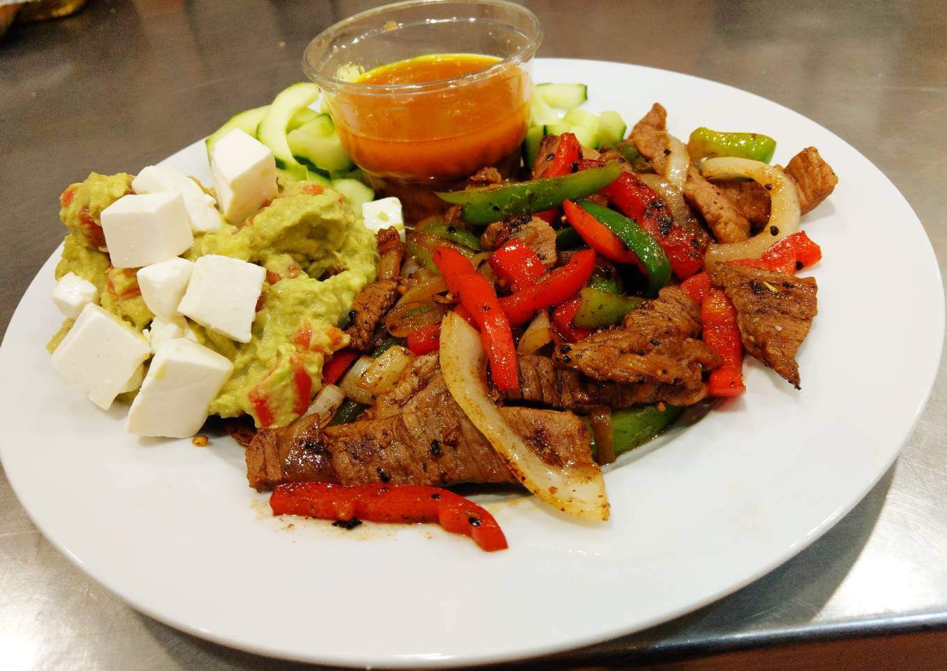 Fajitas de res